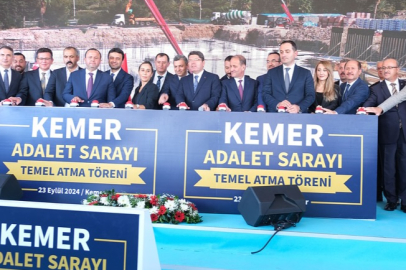 KEMER ADLİYE SARAYI TEMELİ ATILDI